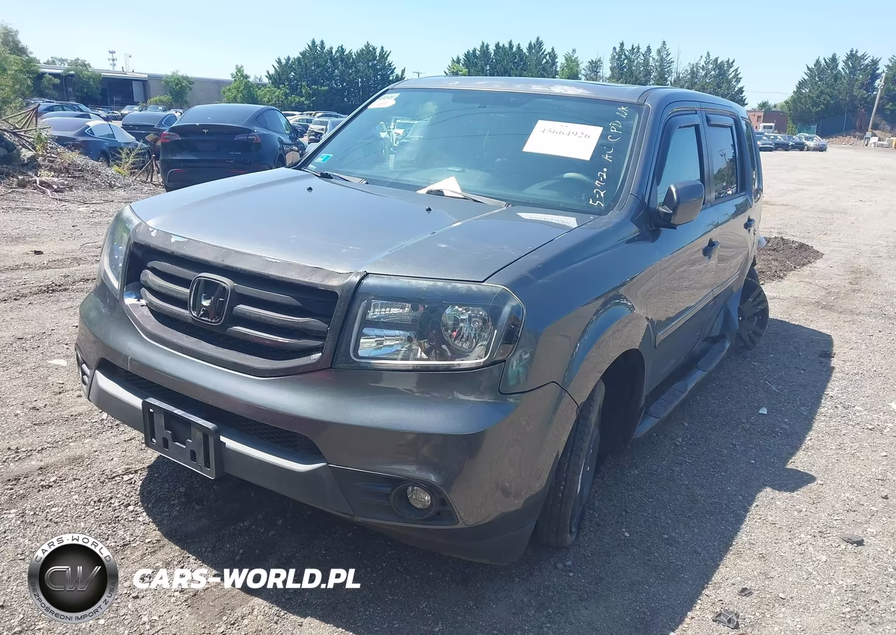 2013 Honda Pilot Ex-L VIN:5FNYF3H54DB018219 - 2
