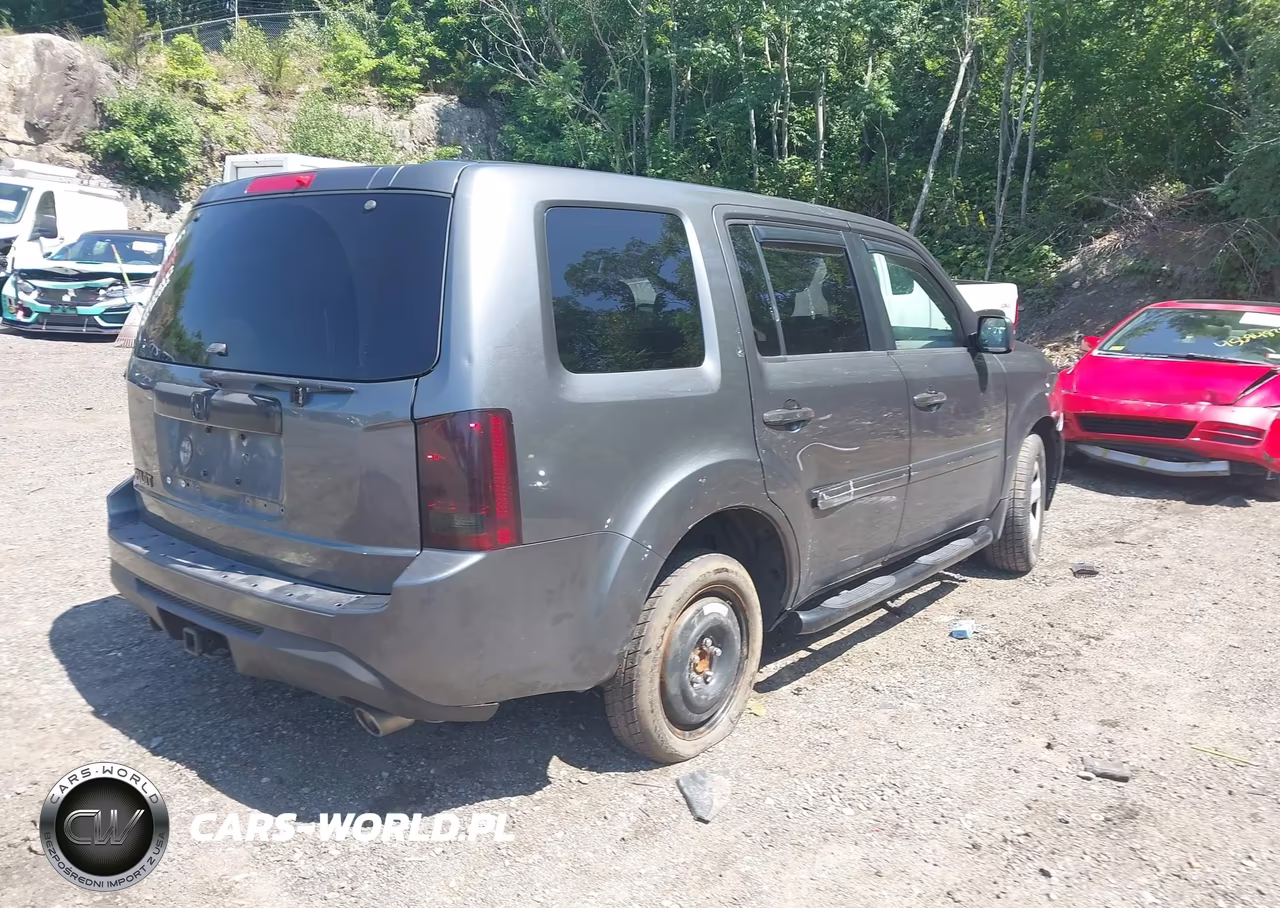 2013 Honda Pilot Ex-L VIN:5FNYF3H54DB018219 - 4