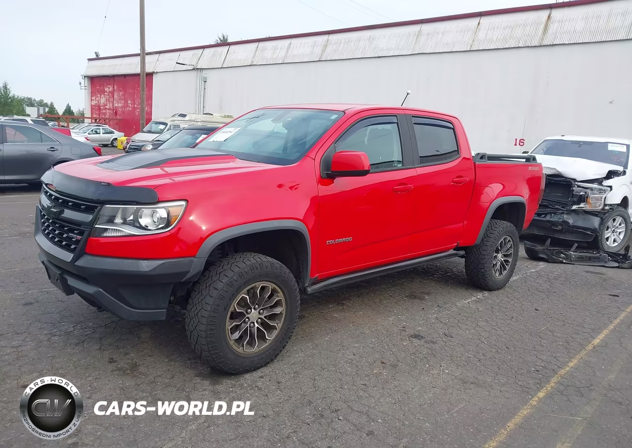 2018 Chevrolet Colorado Zr2 VIN:1GCGTEEN3J1219375 - 2