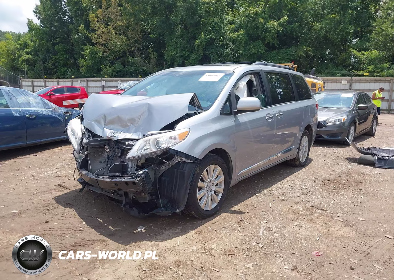 2015 Toyota Sienna Xle Premium 7 Passenger VIN:5TDDK3DCXFS125952 - 2