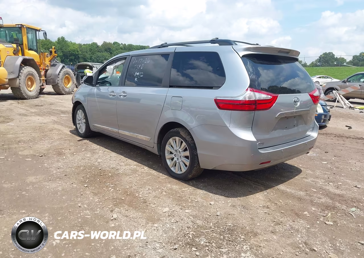 2015 Toyota Sienna Xle Premium 7 Passenger VIN:5TDDK3DCXFS125952 - 3
