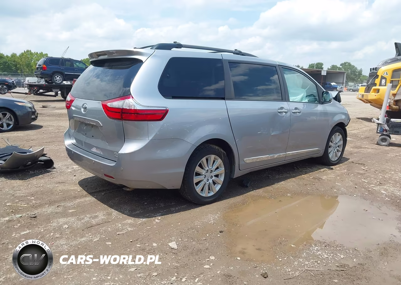 2015 Toyota Sienna Xle Premium 7 Passenger VIN:5TDDK3DCXFS125952 - 4