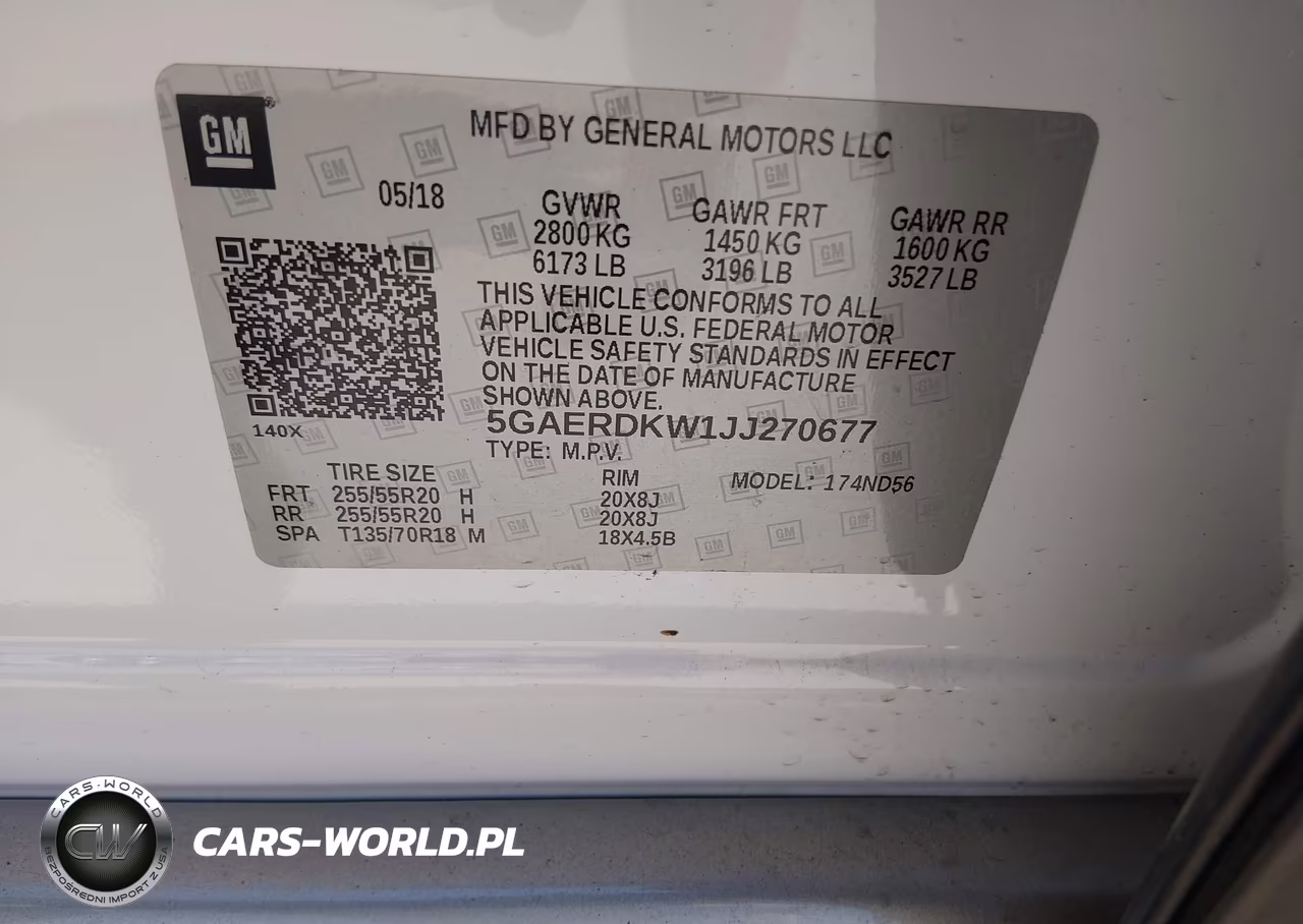 2018 Buick Enclave Avenir VIN:5GAERDKW1JJ270677 - 9