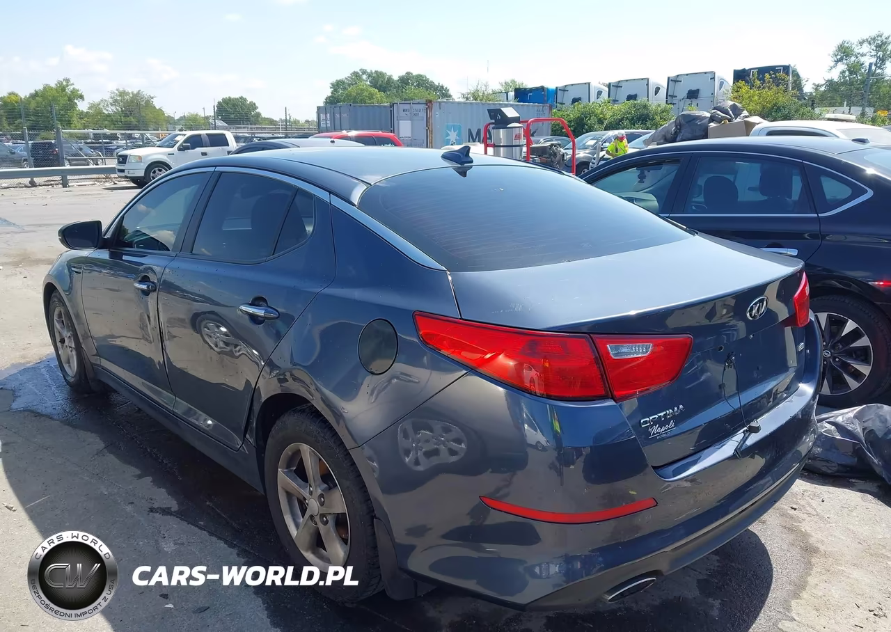 2015 Kia Optima Lx VIN:KNAGM4A79F5554233 - 3