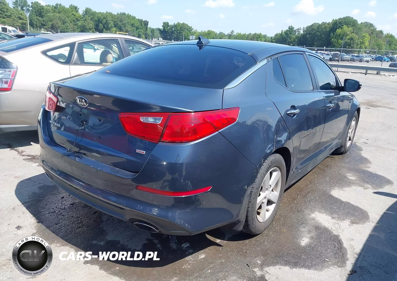 2015 Kia Optima Lx VIN:KNAGM4A79F5554233 - 4