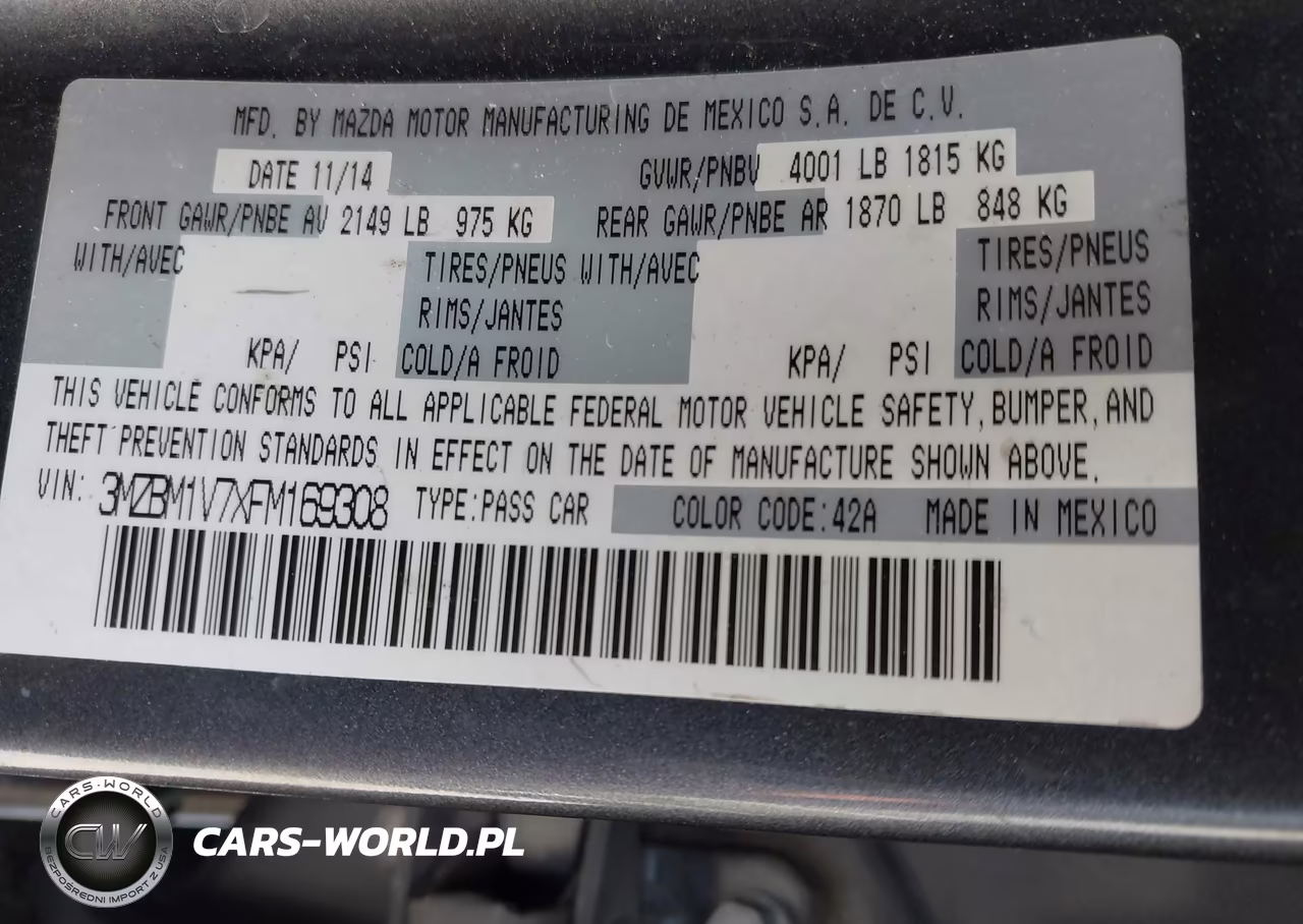 2015 Mazda Mazda3 I Touring VIN:3MZBM1V7XFM169308 - 9