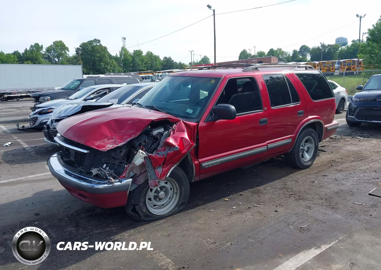 1998 Chevrolet Blazer Ls VIN:1GNCS13W6W2274269 - 2