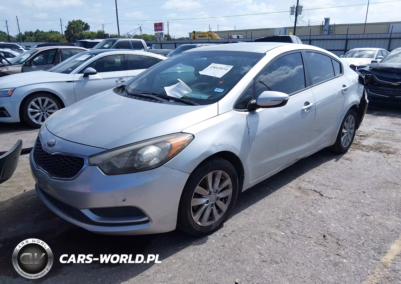 2014 Kia Forte Lx VIN:KNAFX4A6XE5078552 - 2