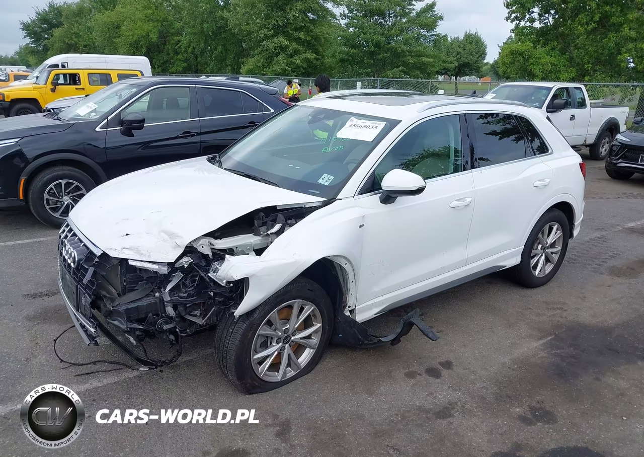 2022 Audi Q3 Premium 45 Tfsi S Line Quattro Tiptronic VIN:WA1DECF37N1085453 - 2