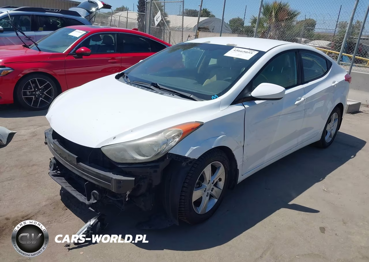 2013 Hyundai Elantra Gls VIN:5NPDH4AE3DH179560 - 2