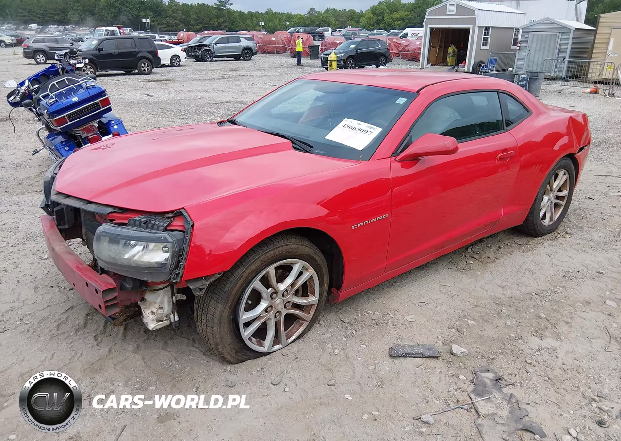 2014 Chevrolet Camaro 2Ls VIN:2G1FA1E31E9201668 - 2