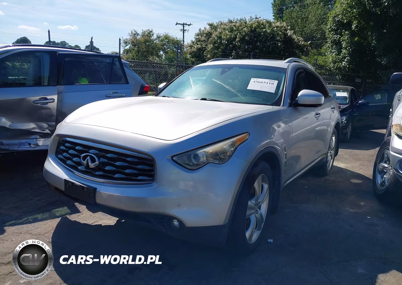 2010 Infiniti Fx35 VIN:JN8AS1MW7AM851195 - 2