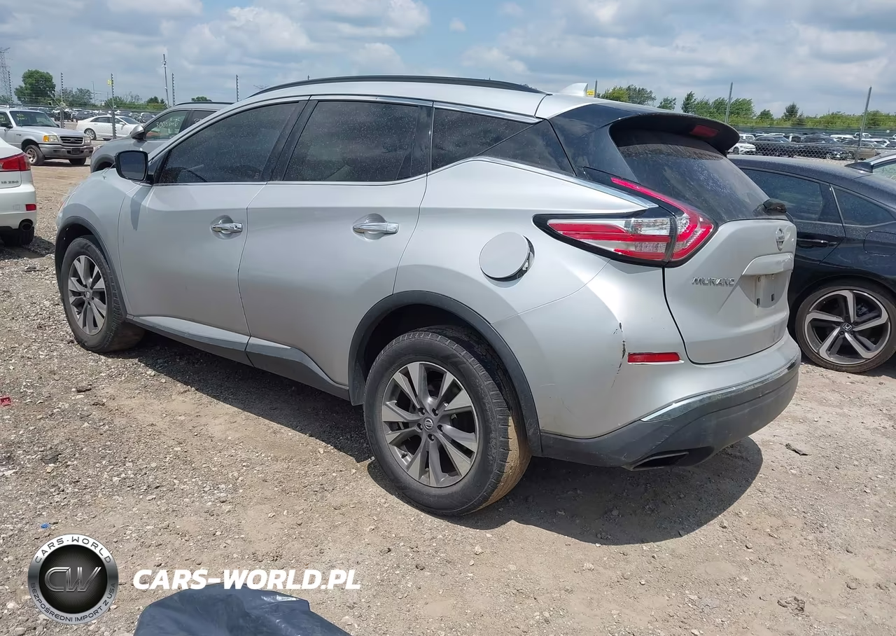 2017 Nissan Murano Sv VIN:5N1AZ2MH7HN118109 - 3