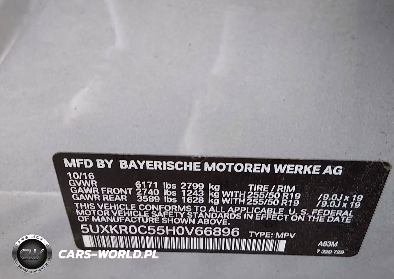 2017 BMW X5 xDrive35I VIN:5UXKR0C55H0V66896 - 9