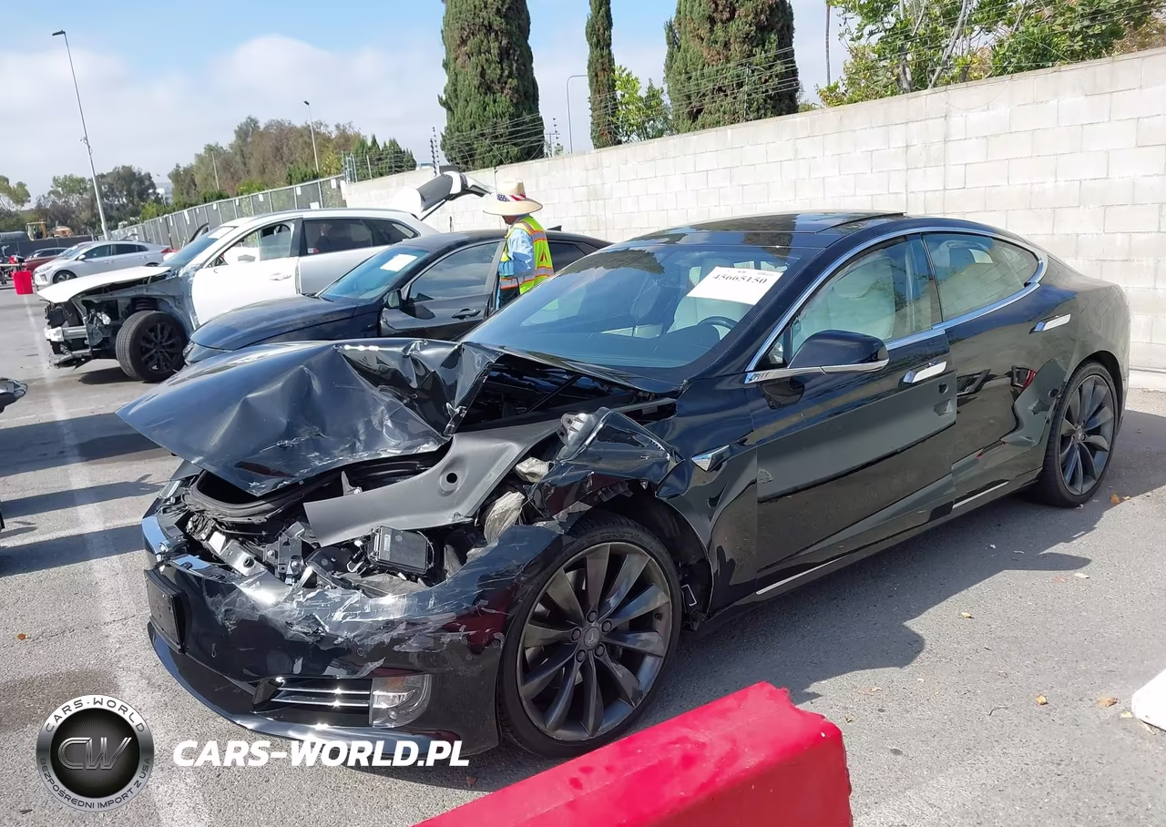 2017 Tesla Model S 60-75 VIN:5YJSA1E10HF232771 - 2