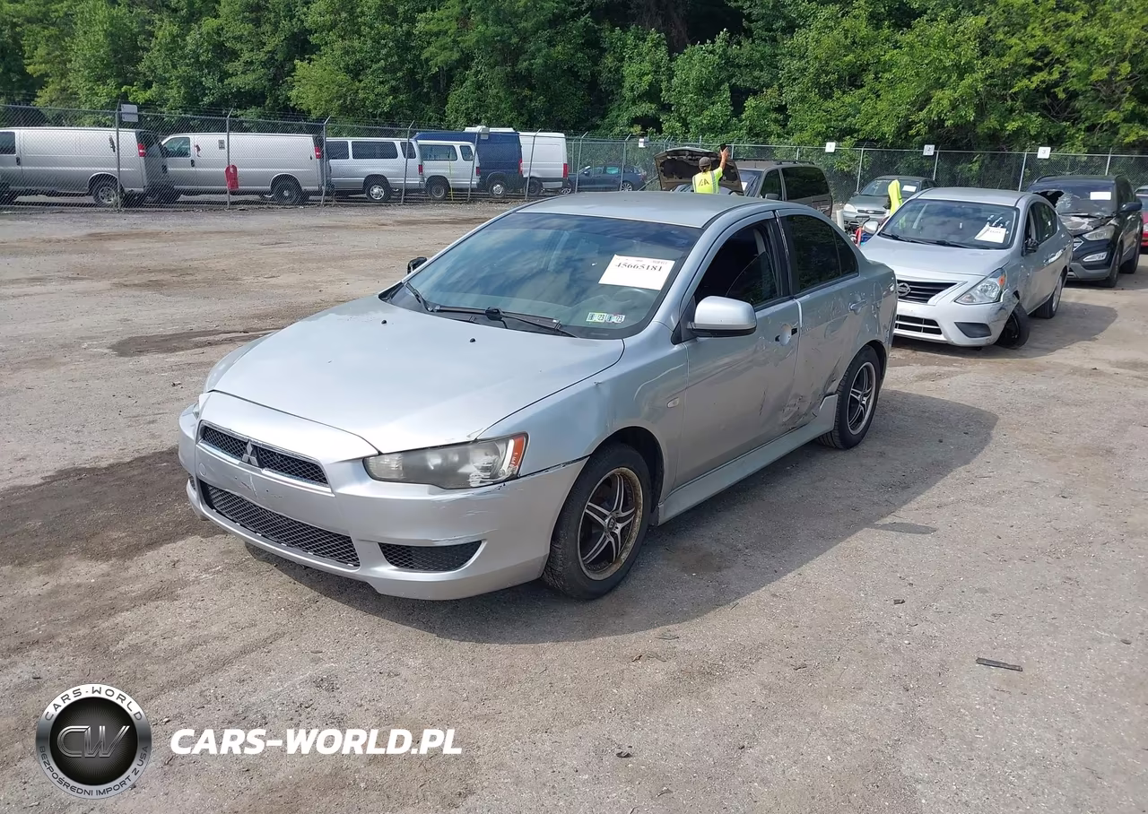 2012 Mitsubishi Lancer Es VIN:JA32U2FU8CU021533 - 2
