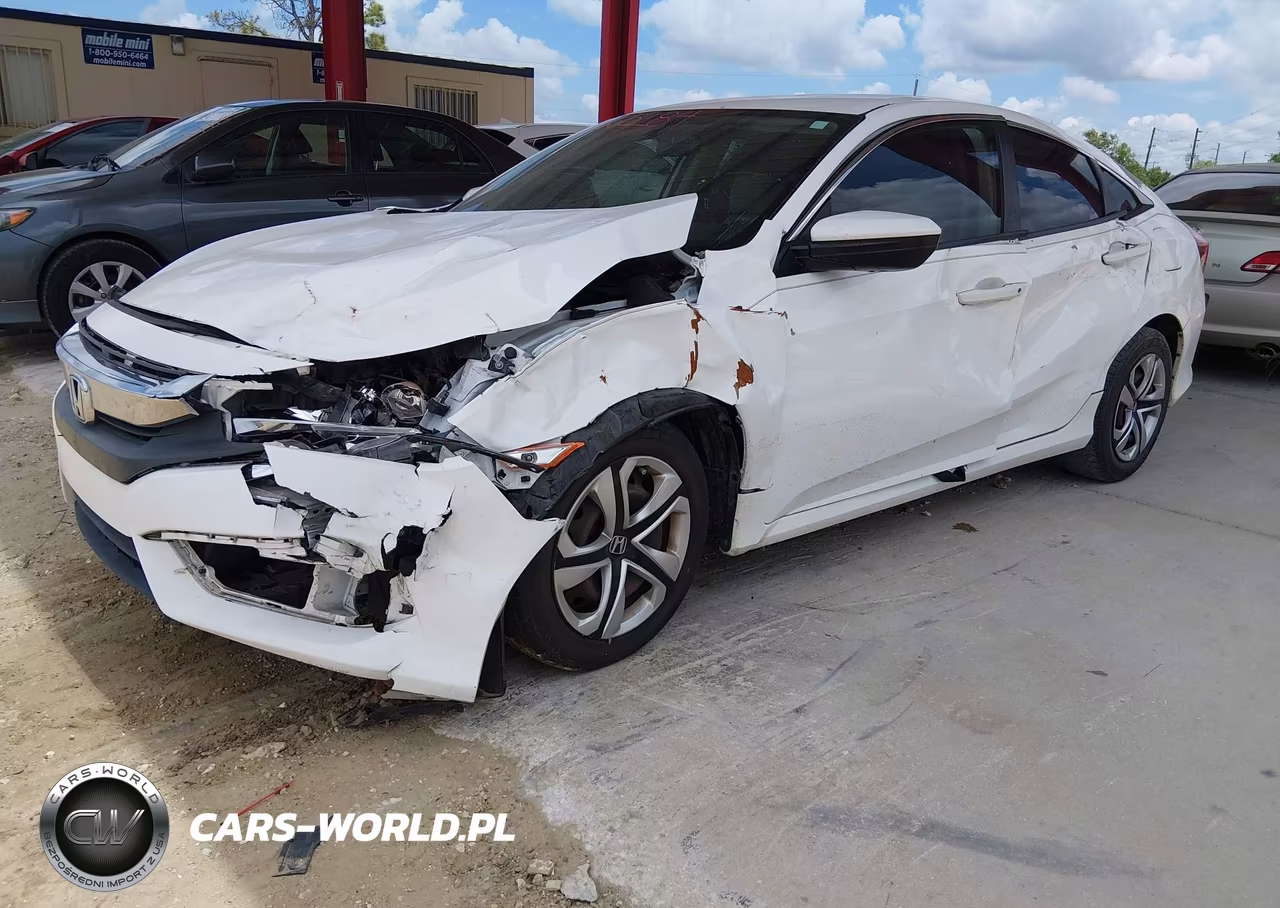 2016 Honda Civic Lx VIN:19XFC2F55GE000335 - 2
