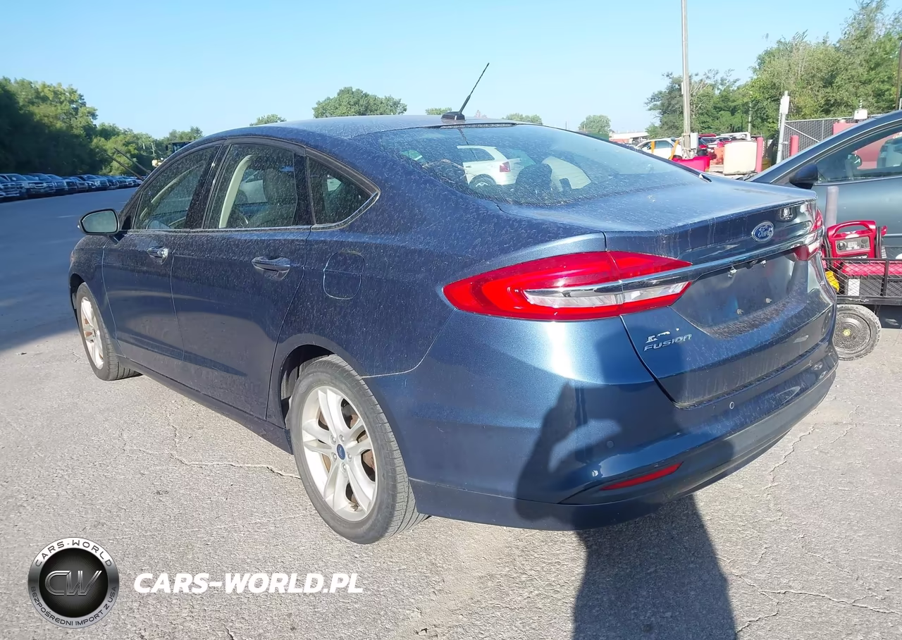 2018 Ford Fusion Se VIN:3FA6P0H7XJR277902 - 3