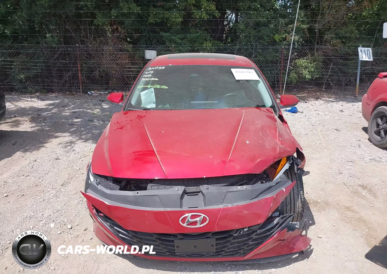 2021 Hyundai Elantra Limited VIN:KMHLP4AG1MU118287 - 12