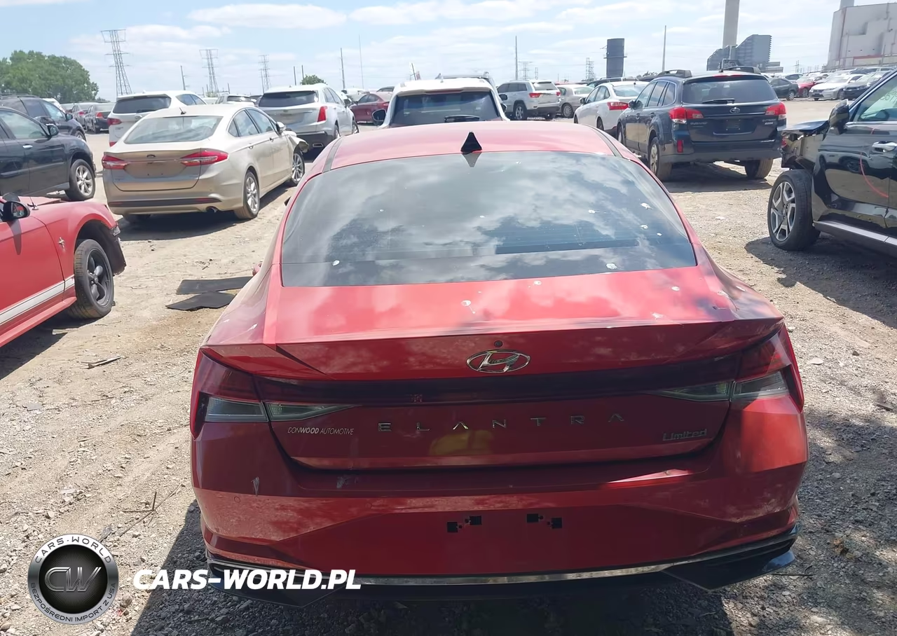 2021 Hyundai Elantra Limited VIN:KMHLP4AG1MU118287 - 16