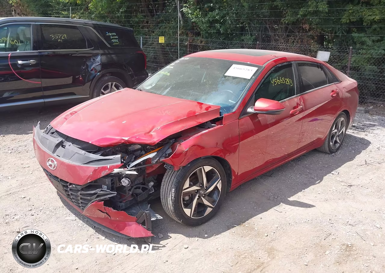 2021 Hyundai Elantra Limited VIN:KMHLP4AG1MU118287 - 2