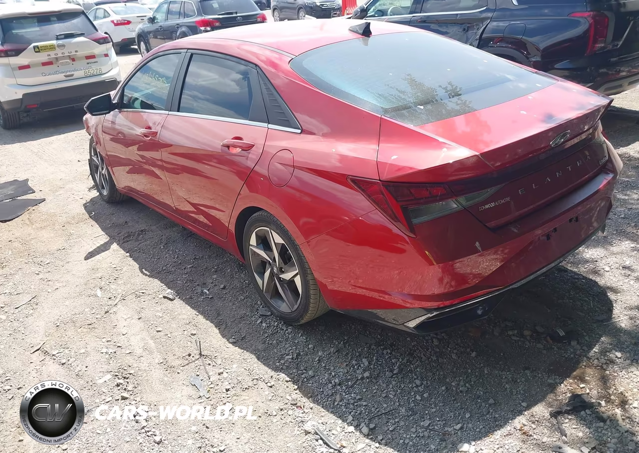 2021 Hyundai Elantra Limited VIN:KMHLP4AG1MU118287 - 3