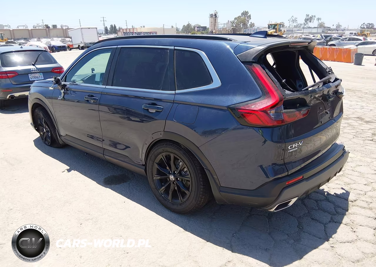2025 Honda Cr-V Hybrid Sport VIN:7FARS6H56SE081017 - 3