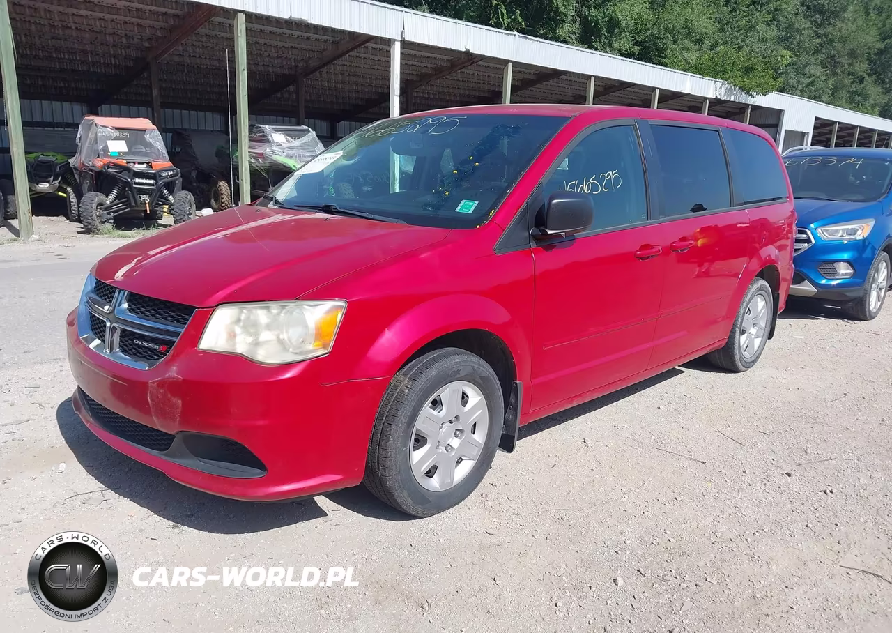 2012 Dodge Grand Caravan Se-Avp VIN:2C4RDGBG0CR256874 - 2