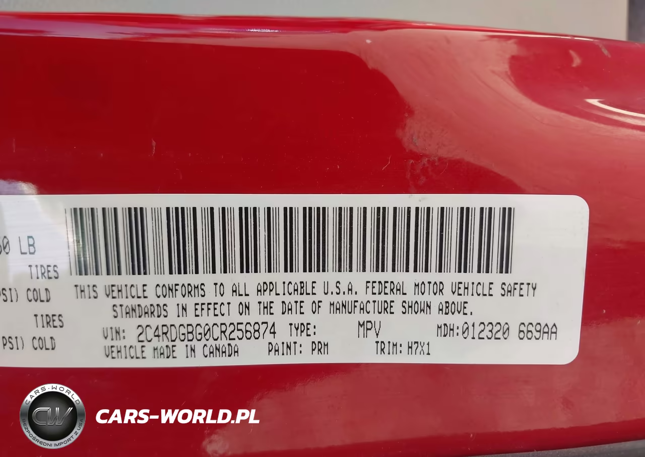 2012 Dodge Grand Caravan Se-Avp VIN:2C4RDGBG0CR256874 - 9