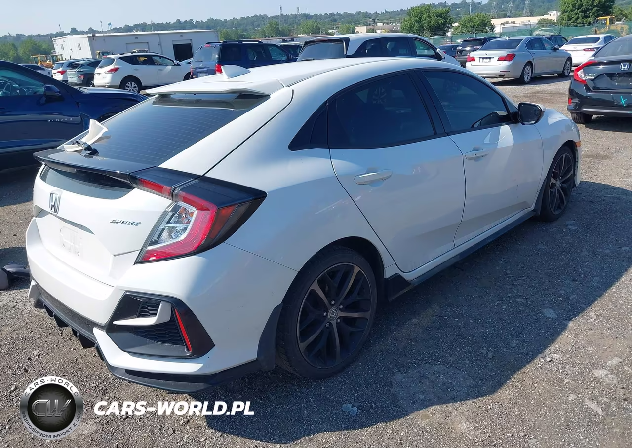 2021 Honda Civic Sport VIN:SHHFK7H42MU404492 - 4