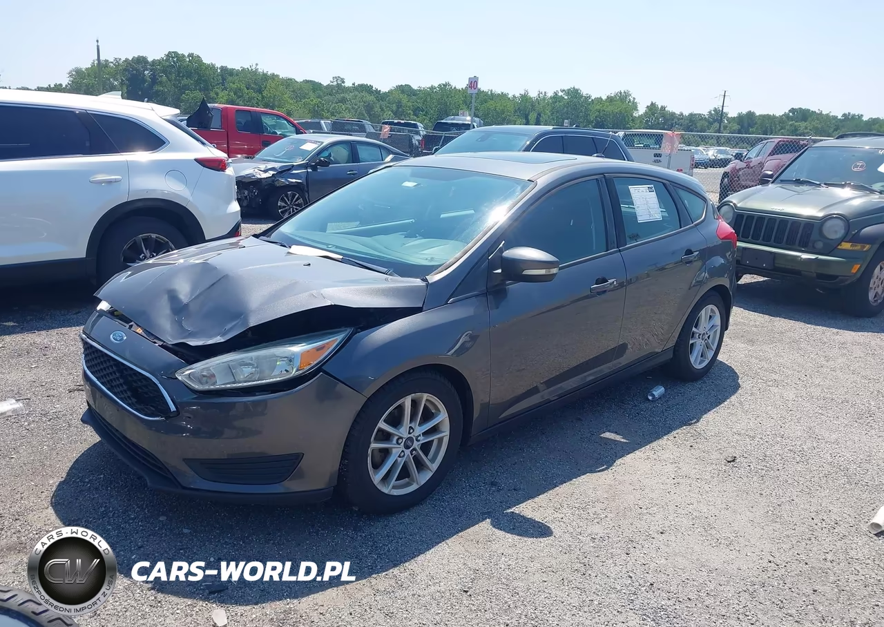 2015 Ford Focus Se VIN:1FADP3K21FL259848 - 2