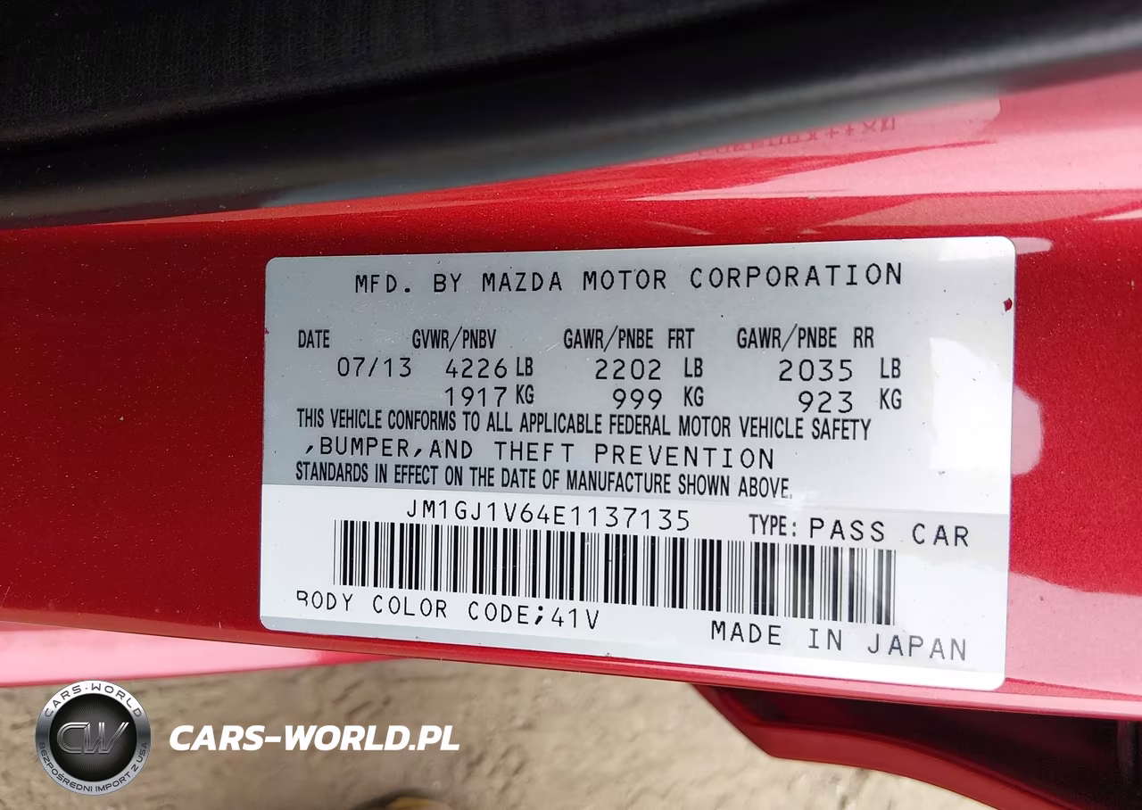 2014 Mazda Mazda6 I Touring VIN:JM1GJ1V64E1137135 - 9