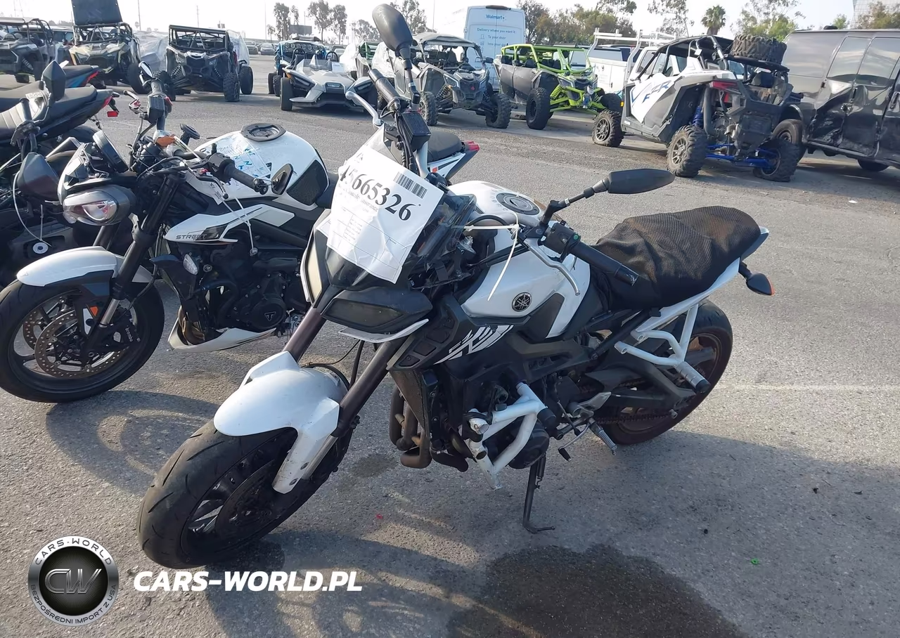 2017 Yamaha Fz09 C VIN:JYARN53Y5HA000536 - 2
