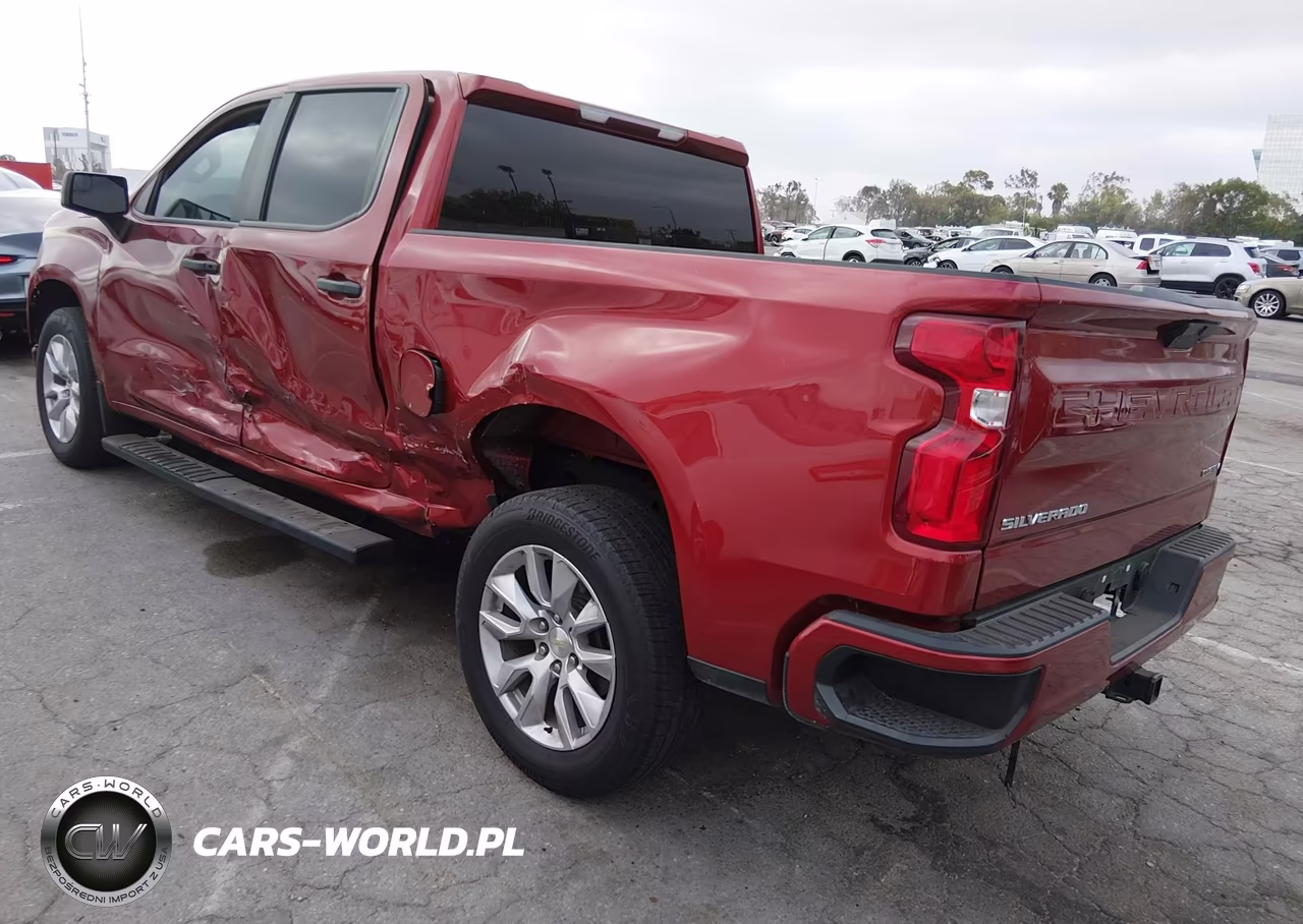 2021 Chevrolet Silverado 1500 2Wd Short Bed Custom VIN:3GCPWBEK3MG290836 - 3