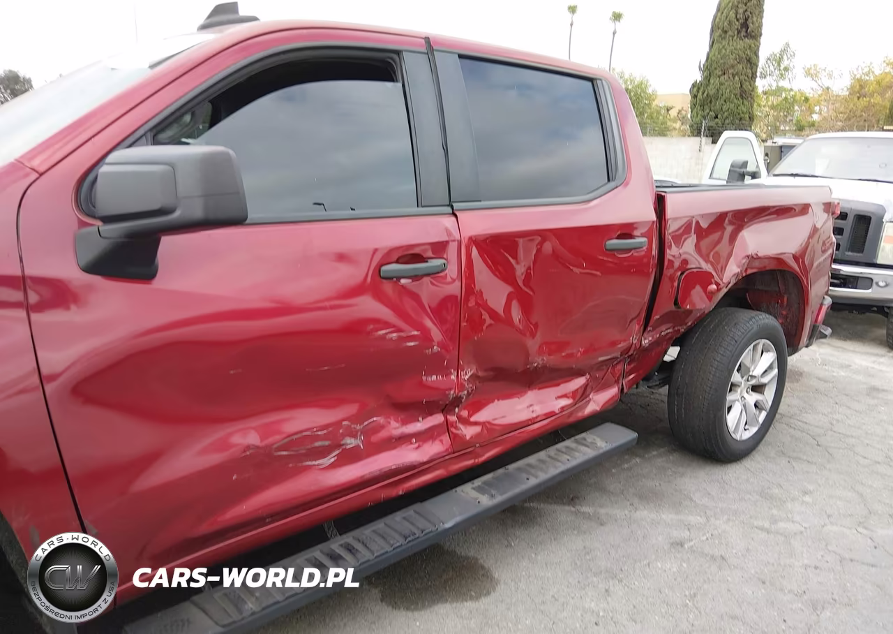 2021 Chevrolet Silverado 1500 2Wd Short Bed Custom VIN:3GCPWBEK3MG290836 - 6