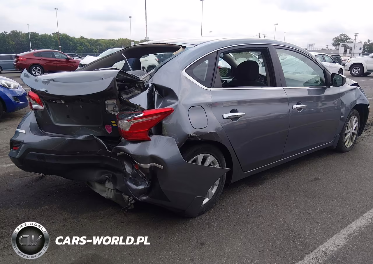 2019 Nissan Sentra S VIN:3N1AB7AP6KY237834 - 4