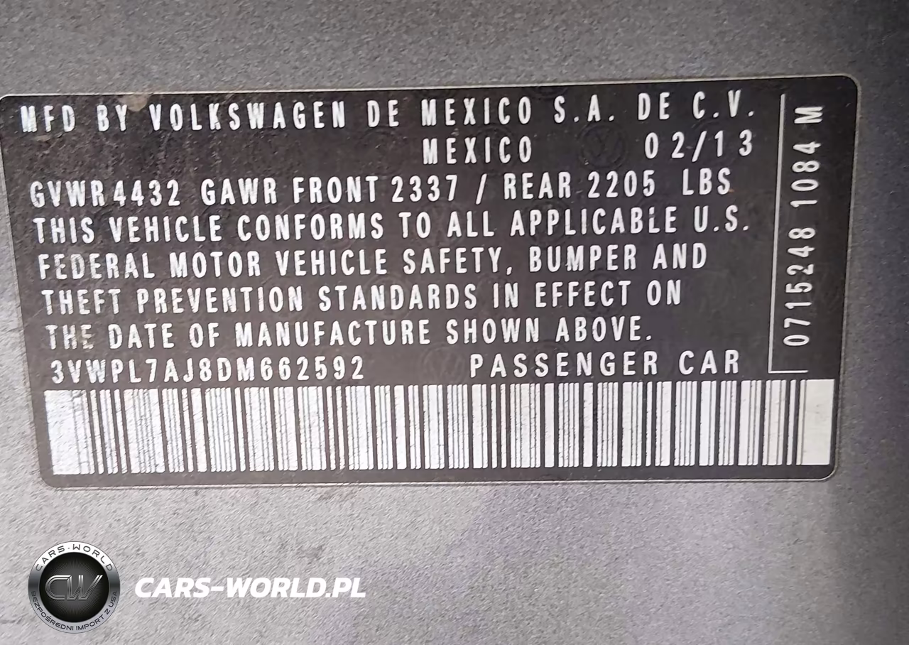 2013 Volkswagen Jetta Sportwagen 2.0L Tdi VIN:3VWPL7AJ8DM662592 - 9