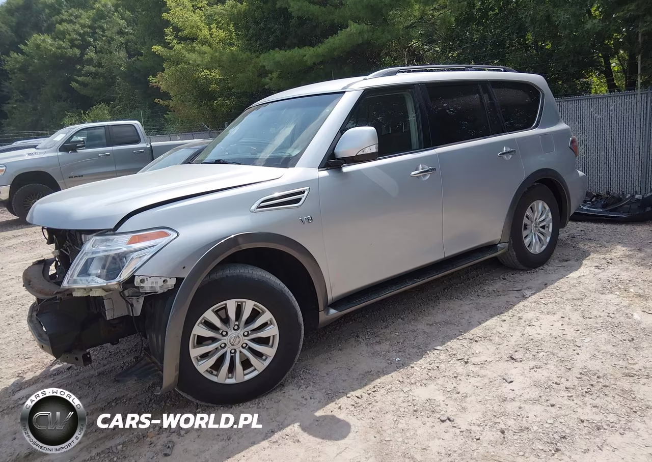 2017 Nissan Armada Sv VIN:JN8AY2NC1H9509067 - 2