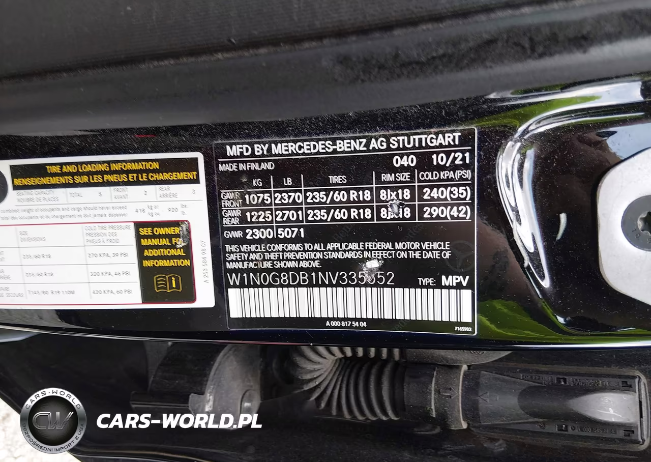 2022 Mercedes-Benz Glc 300 Suv VIN:W1N0G8DB1NV335552 - 9