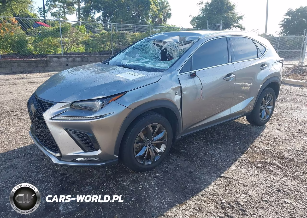 2020 Lexus Nx 300 F Sport VIN:JTJJARBZ3L5012679 - 2