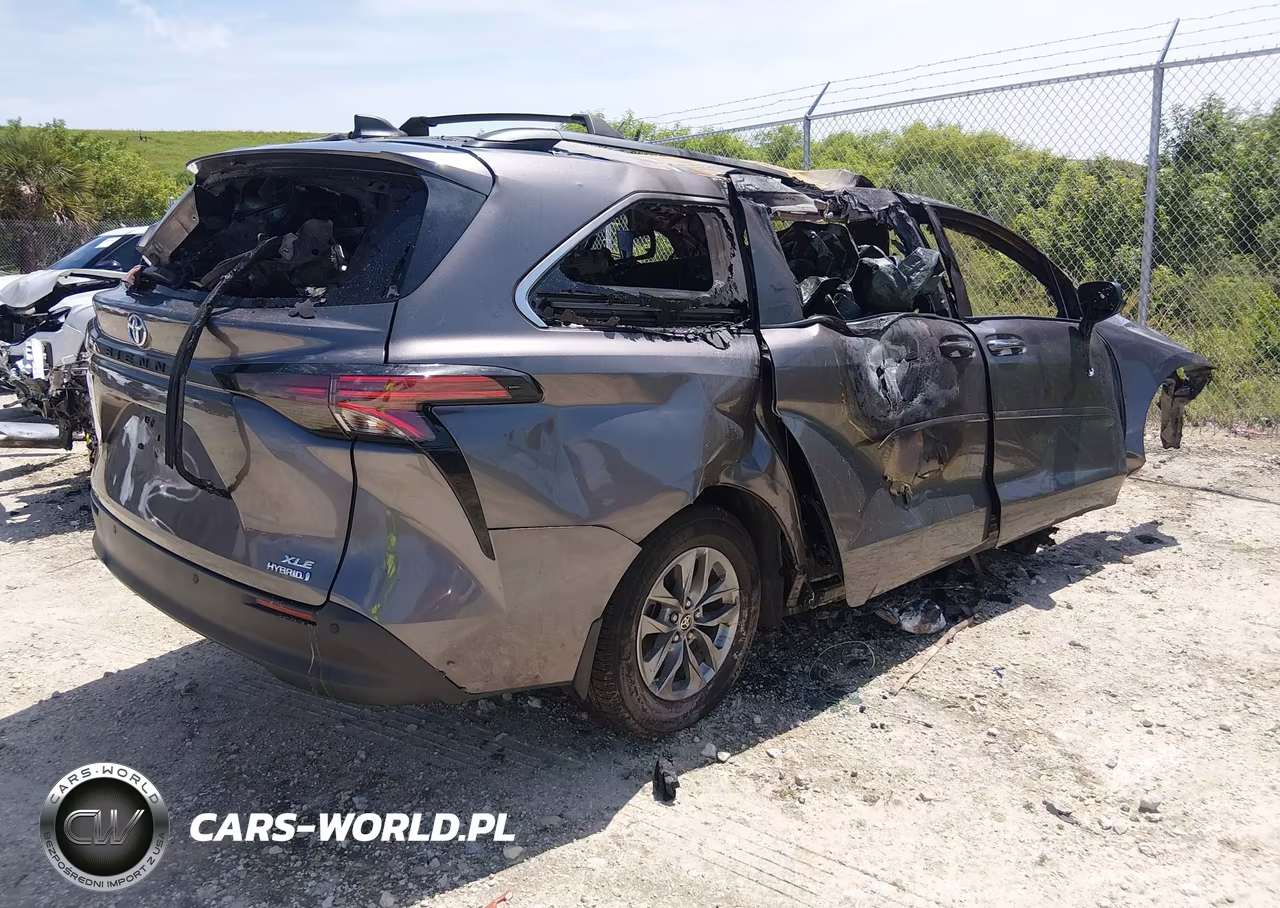 2022 Toyota Sienna Xle VIN:5TDJRKEC6NS121628 - 4