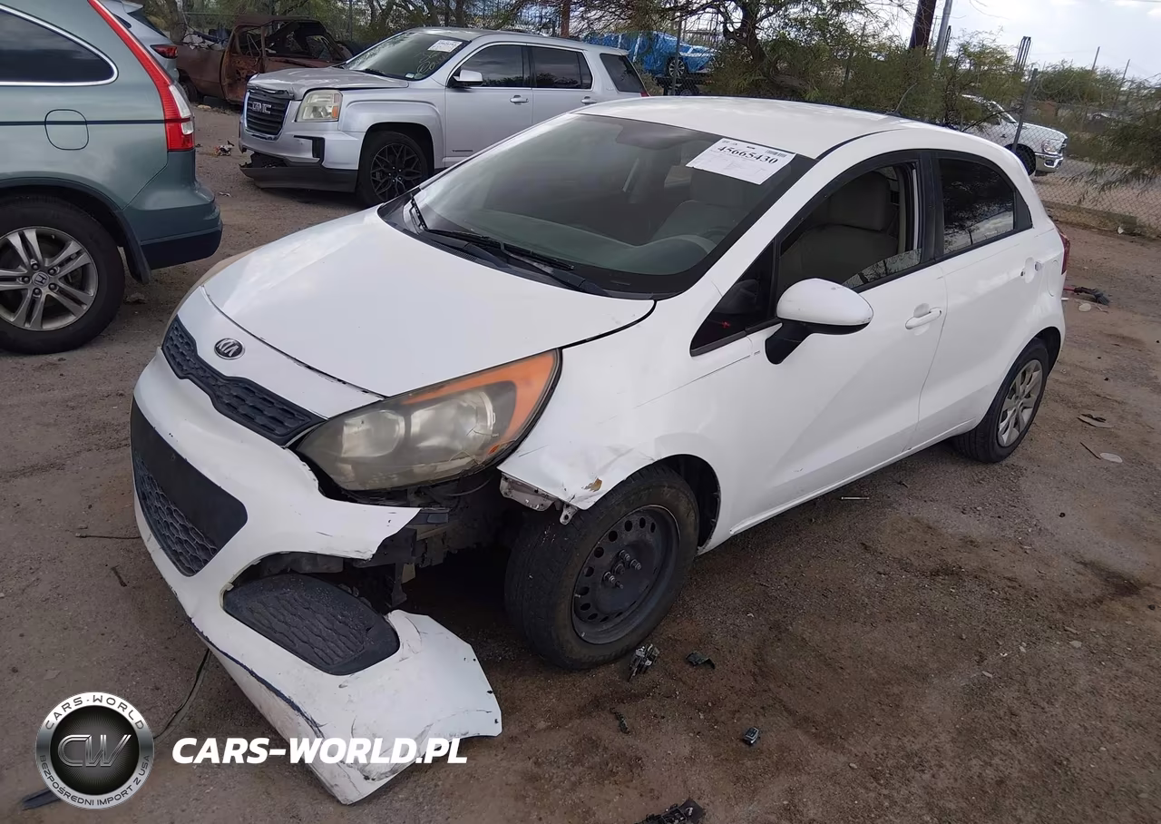 2013 Kia Rio Lx VIN:KNADM5A30D6151657 - 2