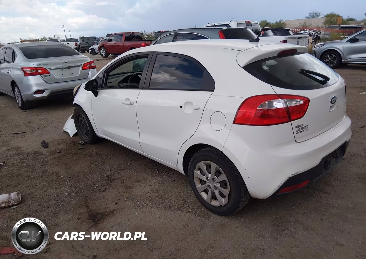 2013 Kia Rio Lx VIN:KNADM5A30D6151657 - 3