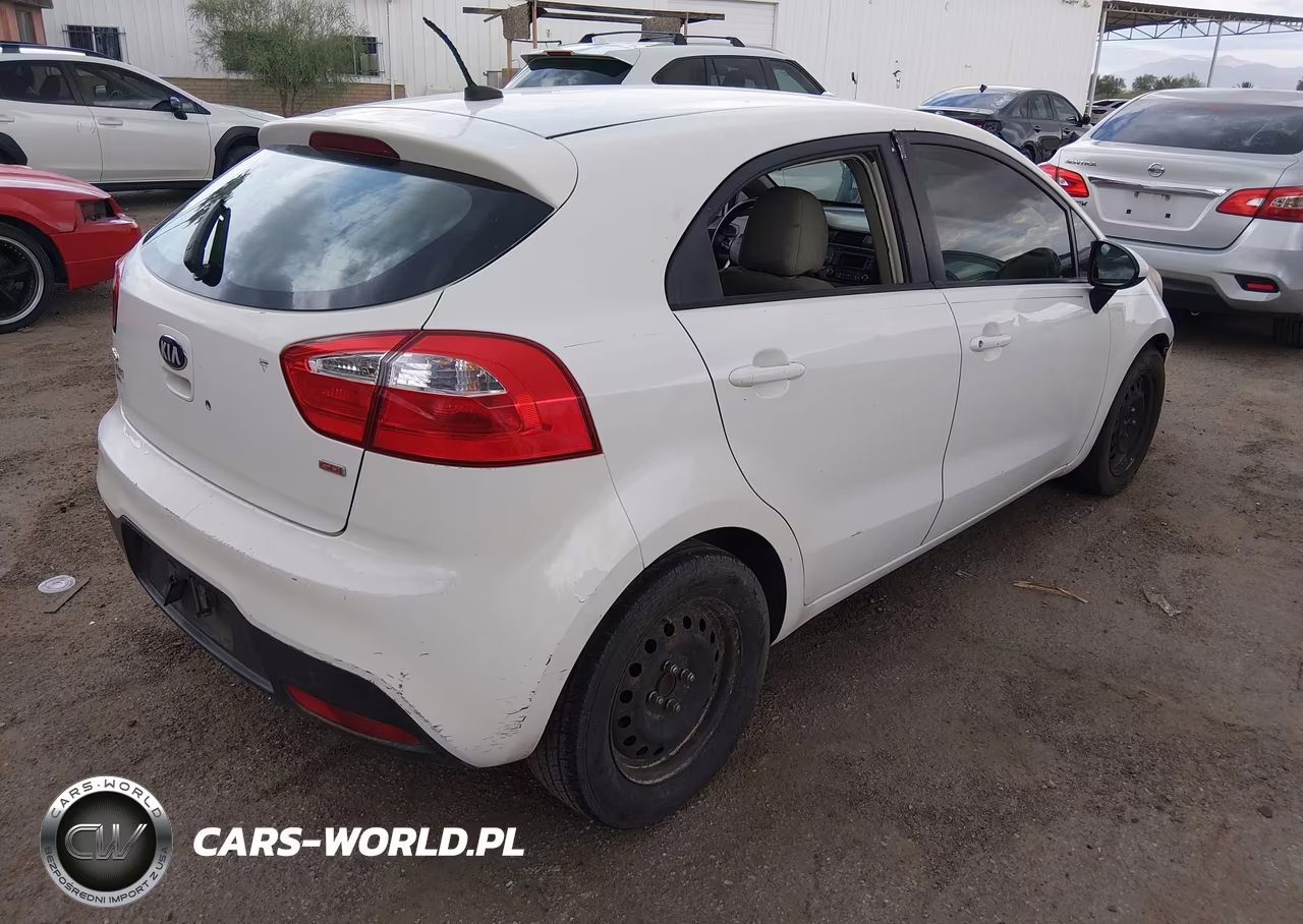 2013 Kia Rio Lx VIN:KNADM5A30D6151657 - 4