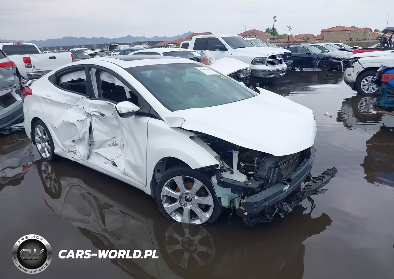 2013 Hyundai Elantra Limited VIN:5NPDH4AE0DH431538 - 1
