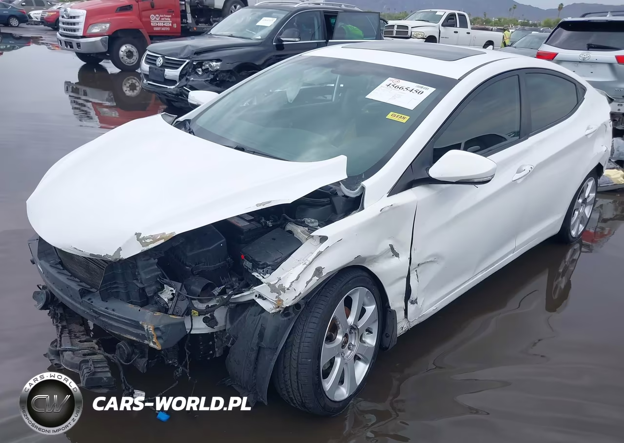 2013 Hyundai Elantra Limited VIN:5NPDH4AE0DH431538 - 2