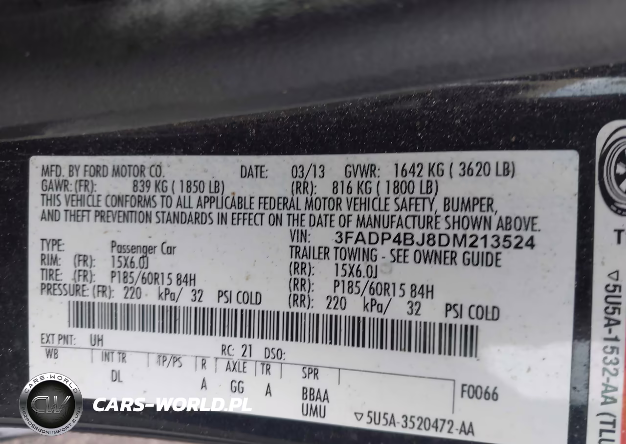 2013 Ford Fiesta Se VIN:3FADP4BJ8DM213524 - 9
