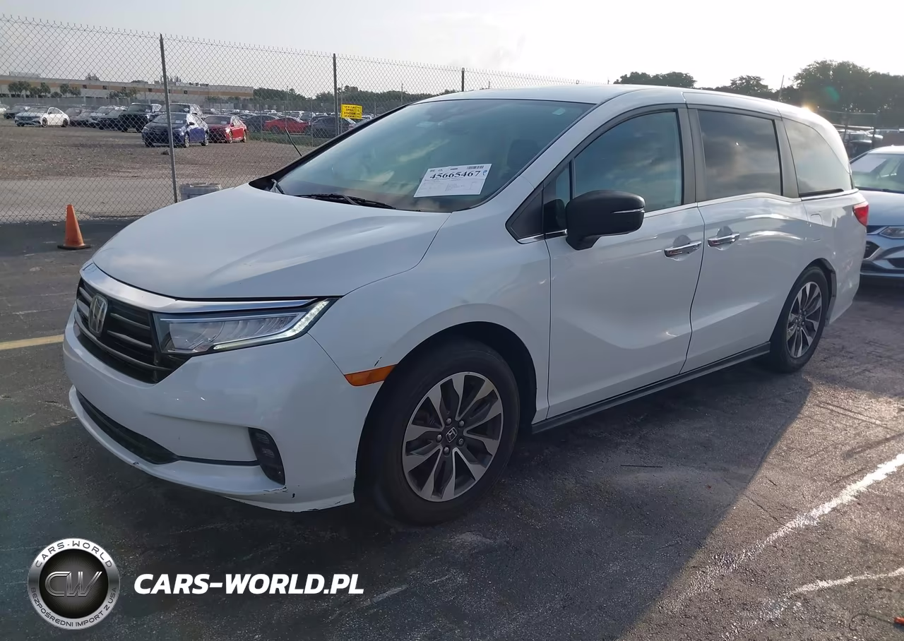 2021 Honda Odyssey Ex-L VIN:5FNRL6H74MB015773 - 2