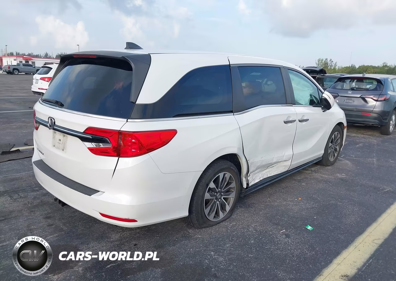 2021 Honda Odyssey Ex-L VIN:5FNRL6H74MB015773 - 4