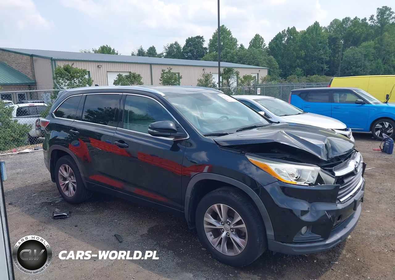 2014 Toyota Highlander Xle V6 – zdjęcie 1 z 16